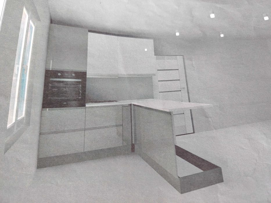 Meble kuchenne + zmywarka, lodówka, piekarnik, płyta gazowa, okap,zlew