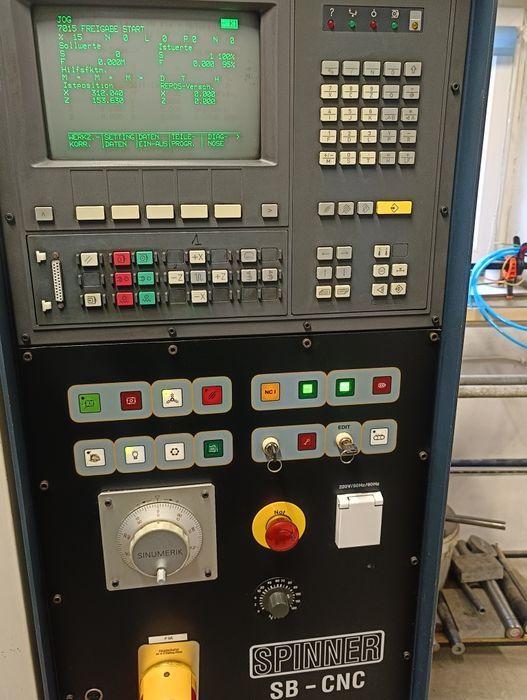 Tokarka CNC Spinner SB sinumerik 810T