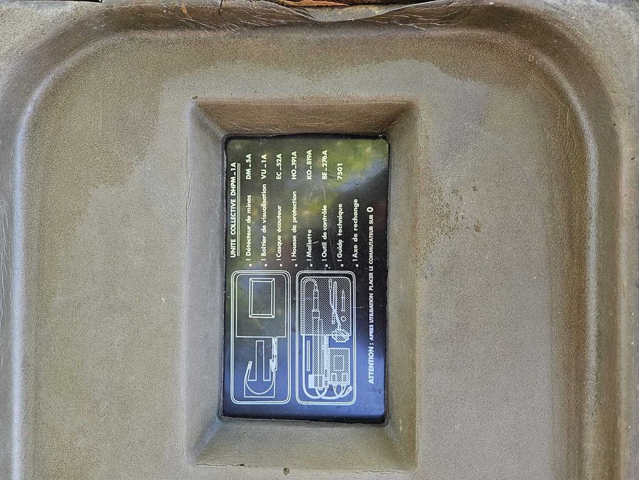 Detetor de métal das forças armadas francesa