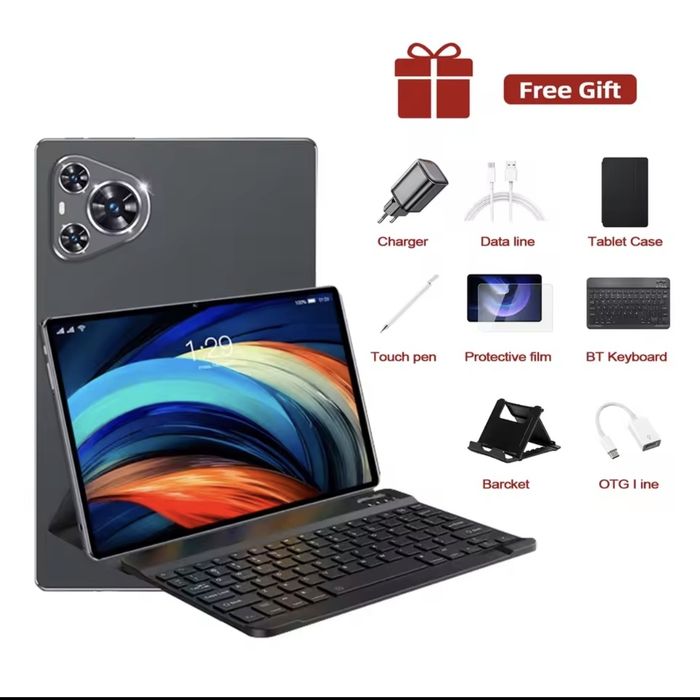 Продам планшет 2026 года Pad 16 Pro, Snapdragon 8 Gen 3, Android 15, HD 4K, 22 ГБ + 2 ТБ,  Wi-Fi