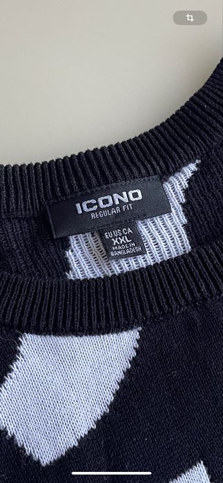 Светр ICONO чоловічий,розмір XL