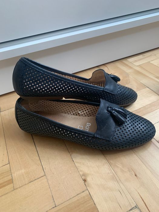 Skórzane buty damskie Bama 39