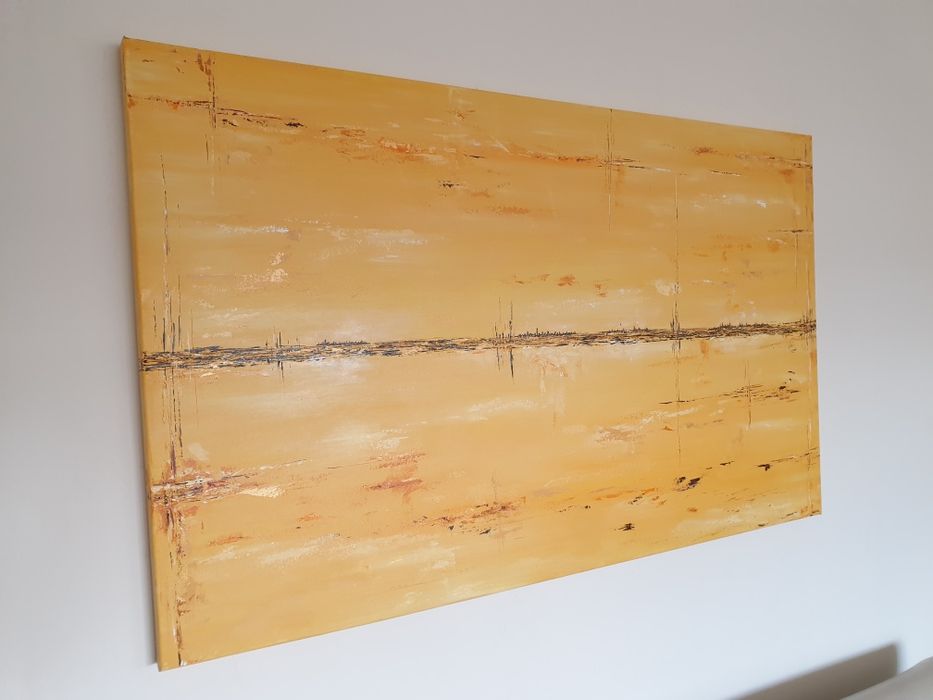 Quadro abstrato 130x80 cm
