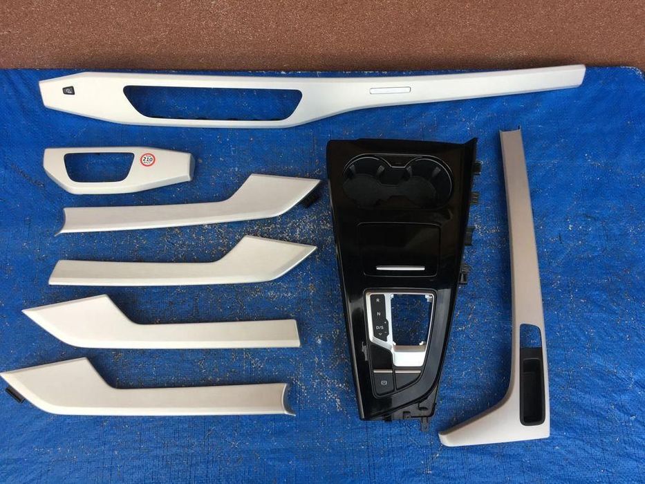 Audi A4 B9 Lift S-Line Dekor Dekory Listwy Ozdobne Konsoli Drzwi 2023r