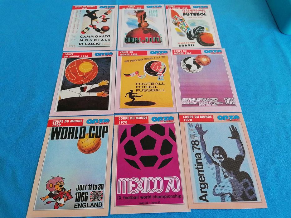 Mini Posters revista Onze Mondial