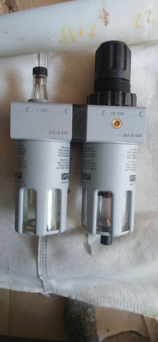 Copo regulador de pressão com copo de lubrificação