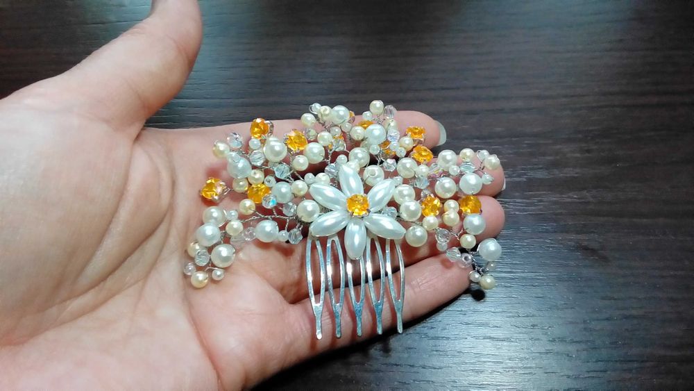 Biżuteria ślubna.NOWA.