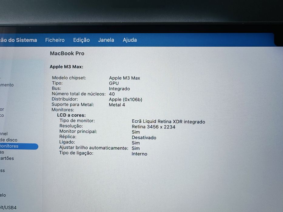 MacBook Pro 16 M3 Max 48GB 1TB 40C GPU