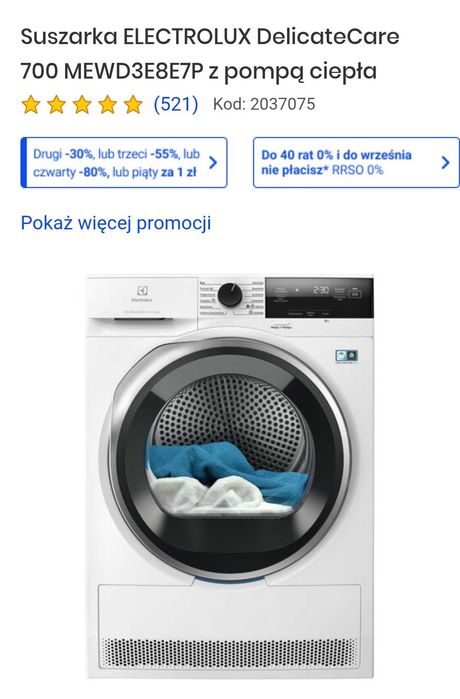 Suszarka Electrolux
