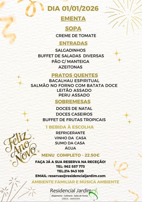 Ementas de Ano Novo