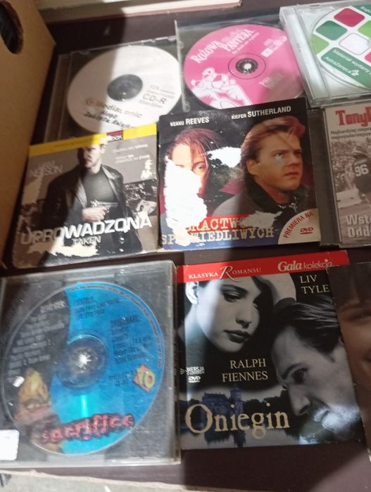 Płyty CD filmy gry bajki