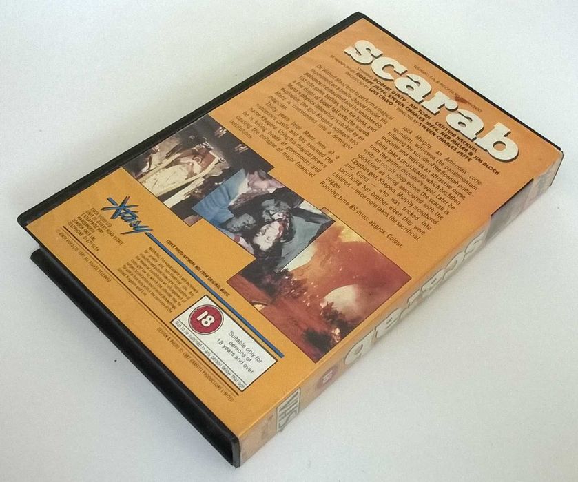 SCARAB 1 kaseta video VHS