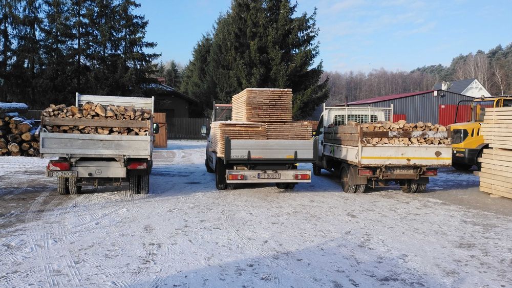 Gwarancja Drewno kominkowe suche sezonowane dąb buk grab akacja