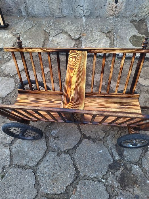 Wóz drewniany drabiniasty