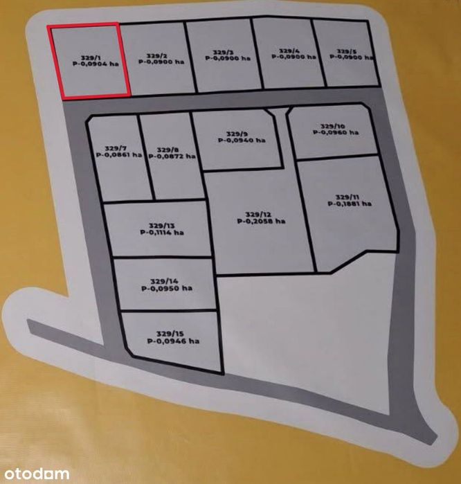 Działki budowlane z bezterminowymi warunkami zabudowy – Pałubinek