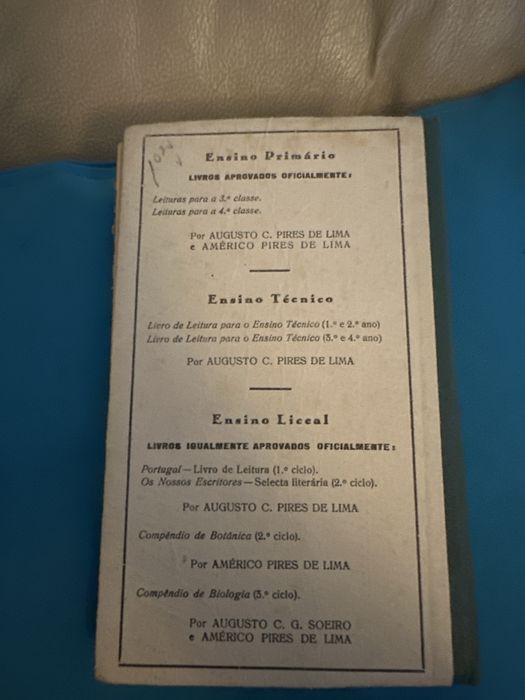 Livro Escolar Antigo “Leituras para o Ensino Primário” – Anos 50