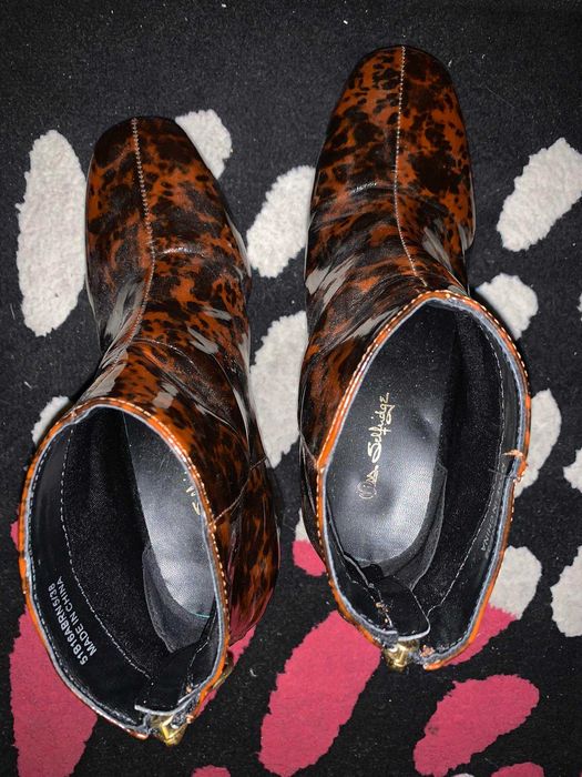 Szylkretowe botki 38 Miss Selfridge