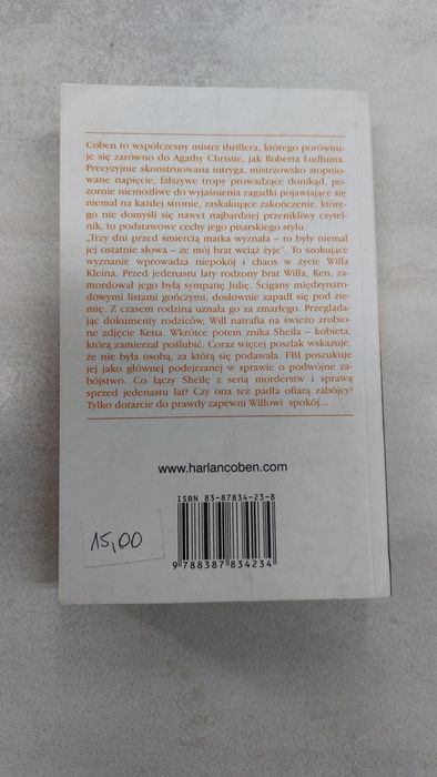Bez pożegnania. Harlan Coben. Kieszonka