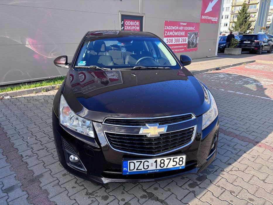 Chevrolet Cruze CHEVROLET CRUZE 1.8 141KM LPG LT | 2012/13 | 156 tys | Stan b.dobry