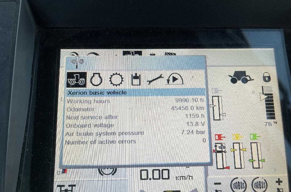 Ciągnik Claas Xerion 3800, 50km/h, 380KM Fliegl Fendt szambiarka aseni