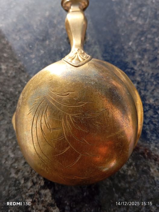 Concha cabo prata com contraste