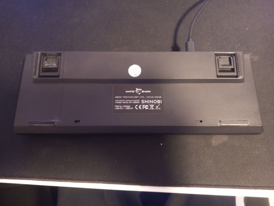 Klawiatura Whiteshark shinobi BS czarna