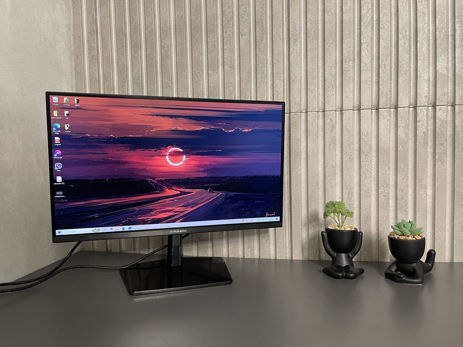 75 hz Монітор Evromedia i22 22 дюйми HDMI full hd
