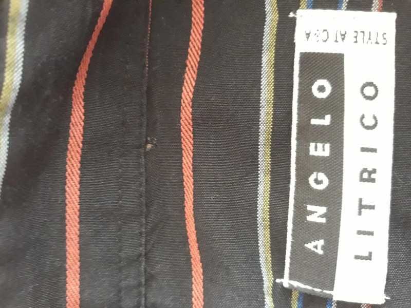 Koszula męska w paski, rozm L do XL.