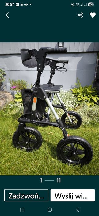 Chodzik,Rolator, balkonik rechabilitacyjny