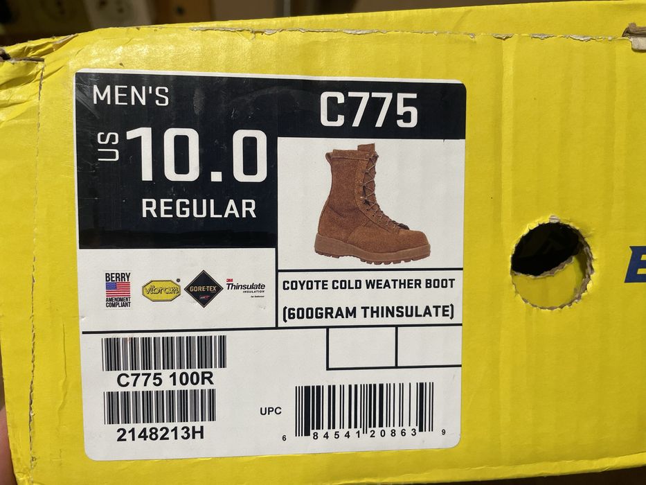 Берці зимові Belleville 775 Made in USA розмір 43 або 10R/28 см