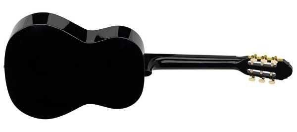 Gitara klasyczna MARTINEZ MTC-080 B 4/4 BLACK + pokrowiec + tuner+3 kostki