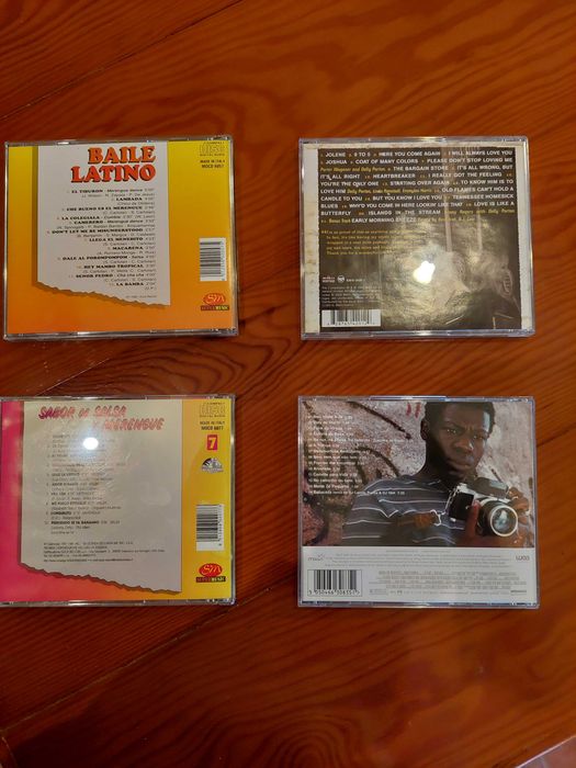 CD's de musica variada
