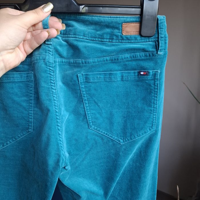 Вельветові штани Tommy Hilfiger жіночі