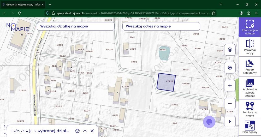 Działka 900m² w spokojnej lokalizacji - Widok 2
