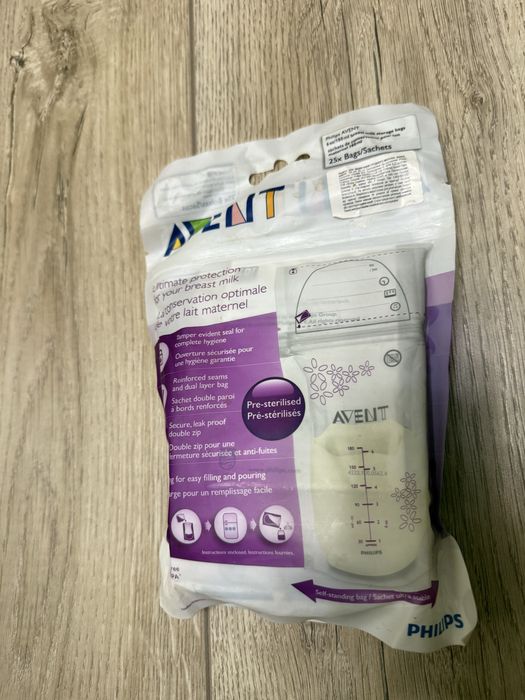 Пакети для зберігання грудного молока Philips Avent