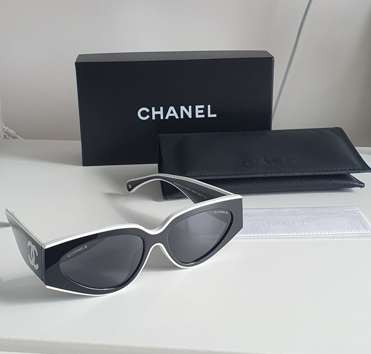 Okulary chanel Cc jakość premium nowe