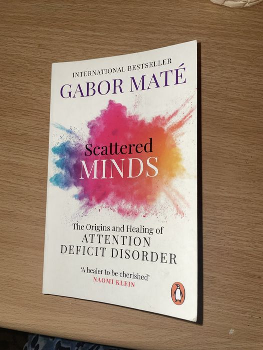 Книга англіською “Scattered minds”Gabor Mate