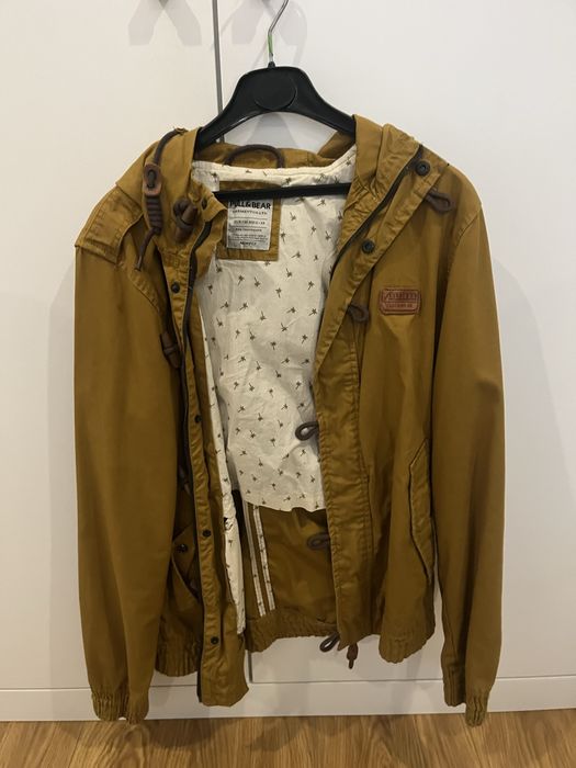Casaco marca pull & bear castanho