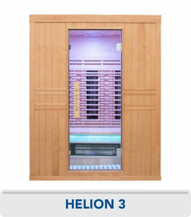 BAIXA PREÇO Sauna infravermelhos HELION 3 pessoas - Mergulho Salgado