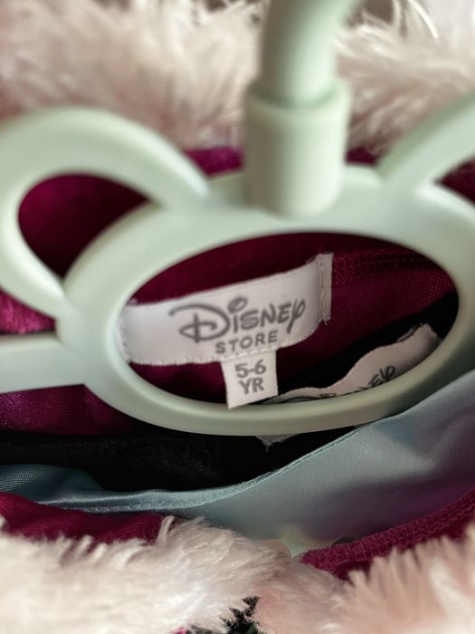 Fato Branca de neve com capa original Disney, 5-6 anos