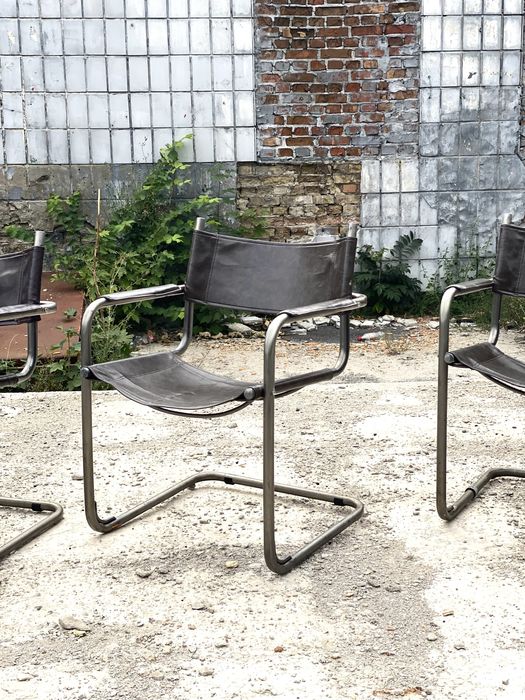 консольні стільці крісла в стилі bauhaus mid century