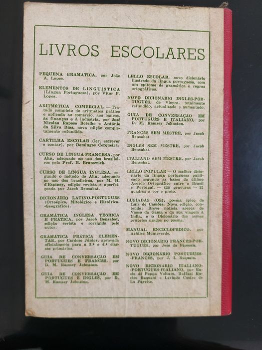 Cartilha Escolar Domingos Cerqueira