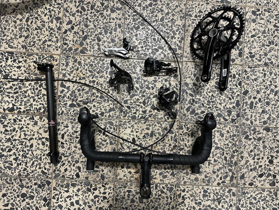 Rodas estrada Axis e Guiador Specialized