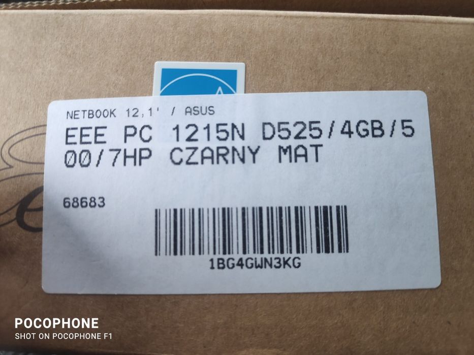 Notebook Asus używany Eee pc 1215N