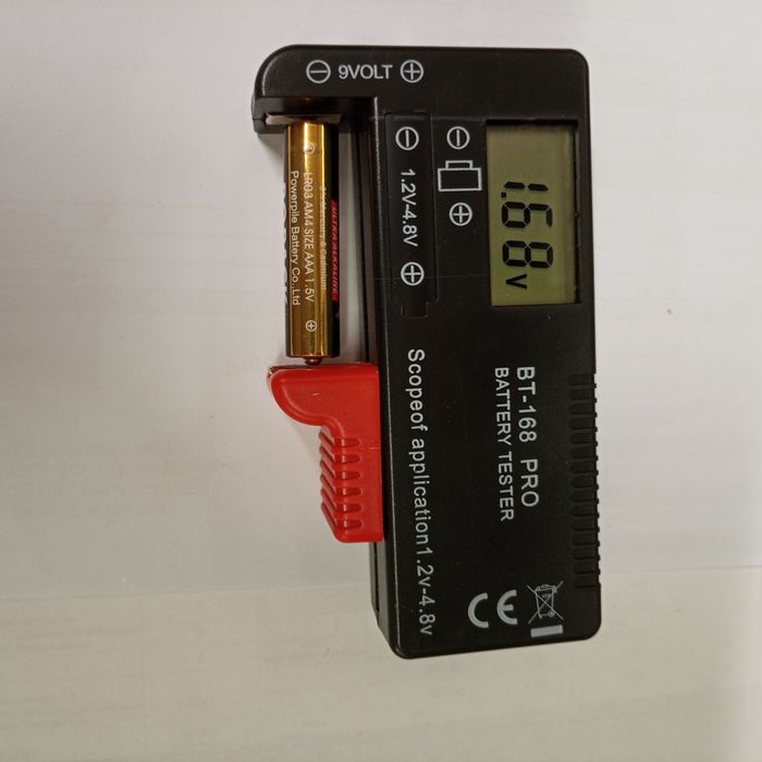 Tester baterii elektroniczny miernik
