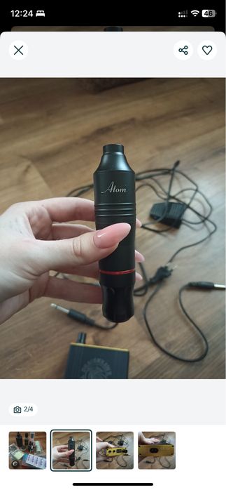 роторна машинка для тату Dragonhawk Atom Pen