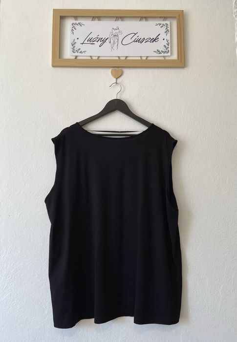 Bluzeczka plus size bezrękawnik