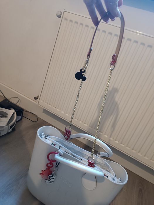 Obag torba biała myszka Mickey