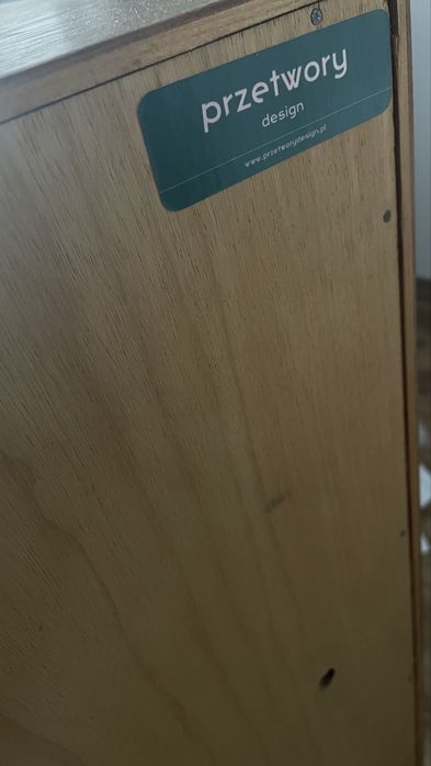 Regał mid-century Dania