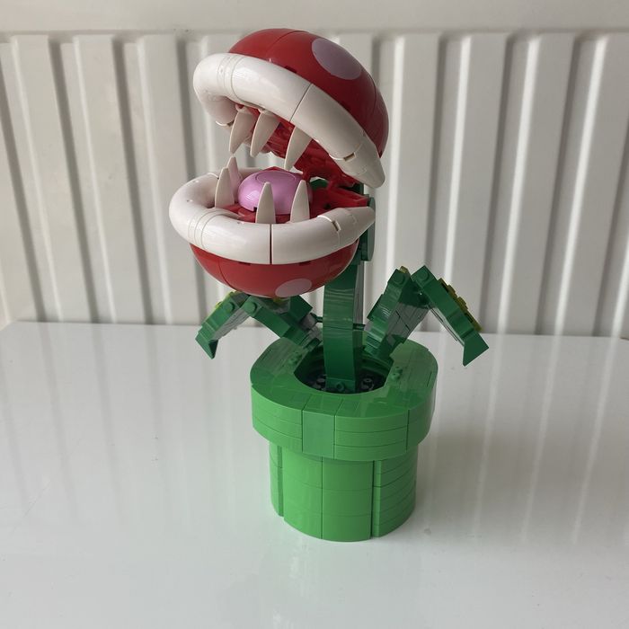 Klocki a’la LEGO - Super Mario Bros Piranha Flower